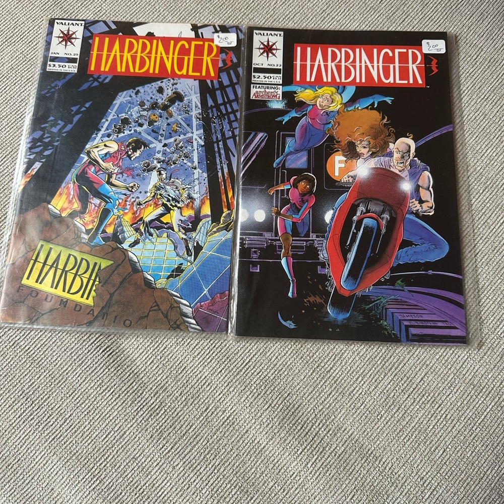 Harbinger Comic Book Set